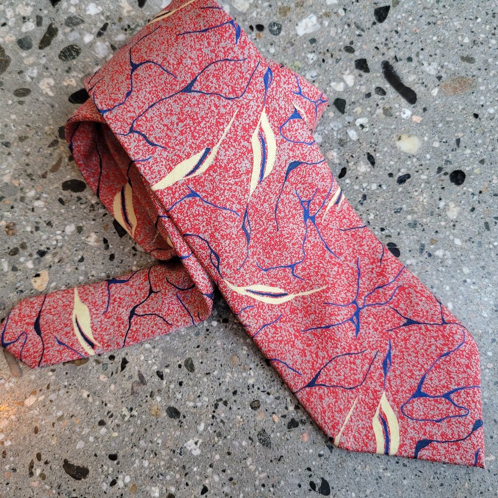 3/$20 - LANVIN Paris 100% silk tie.
